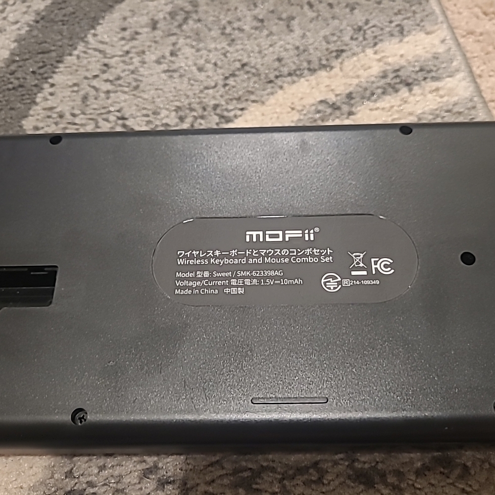 MOFII wireless keyboard Smk62338ag Keyboard Only! - Picture 5 of 6